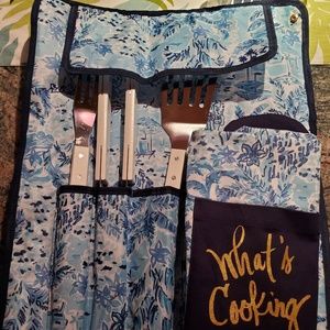 Lilly Pulitzer grill set